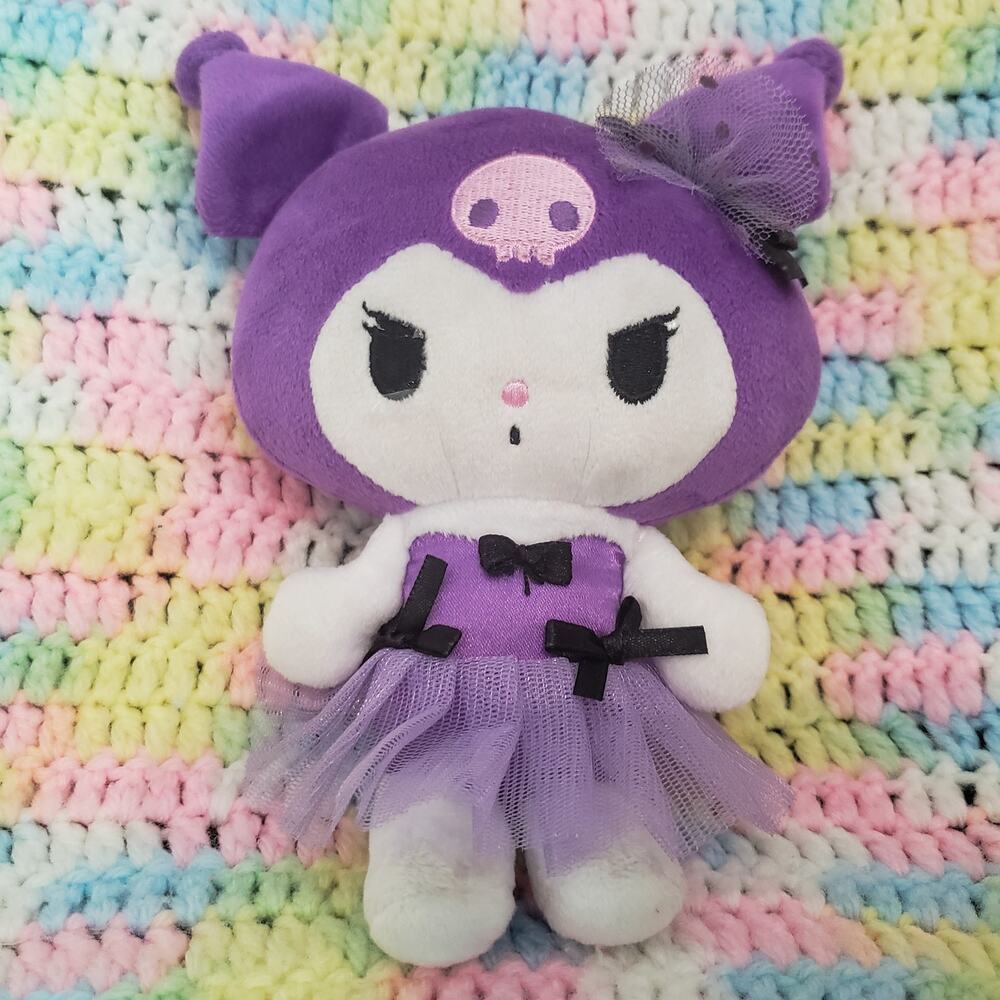 Sanrio Kuromi Purple Tutu Ballerina Plush Japan 2021